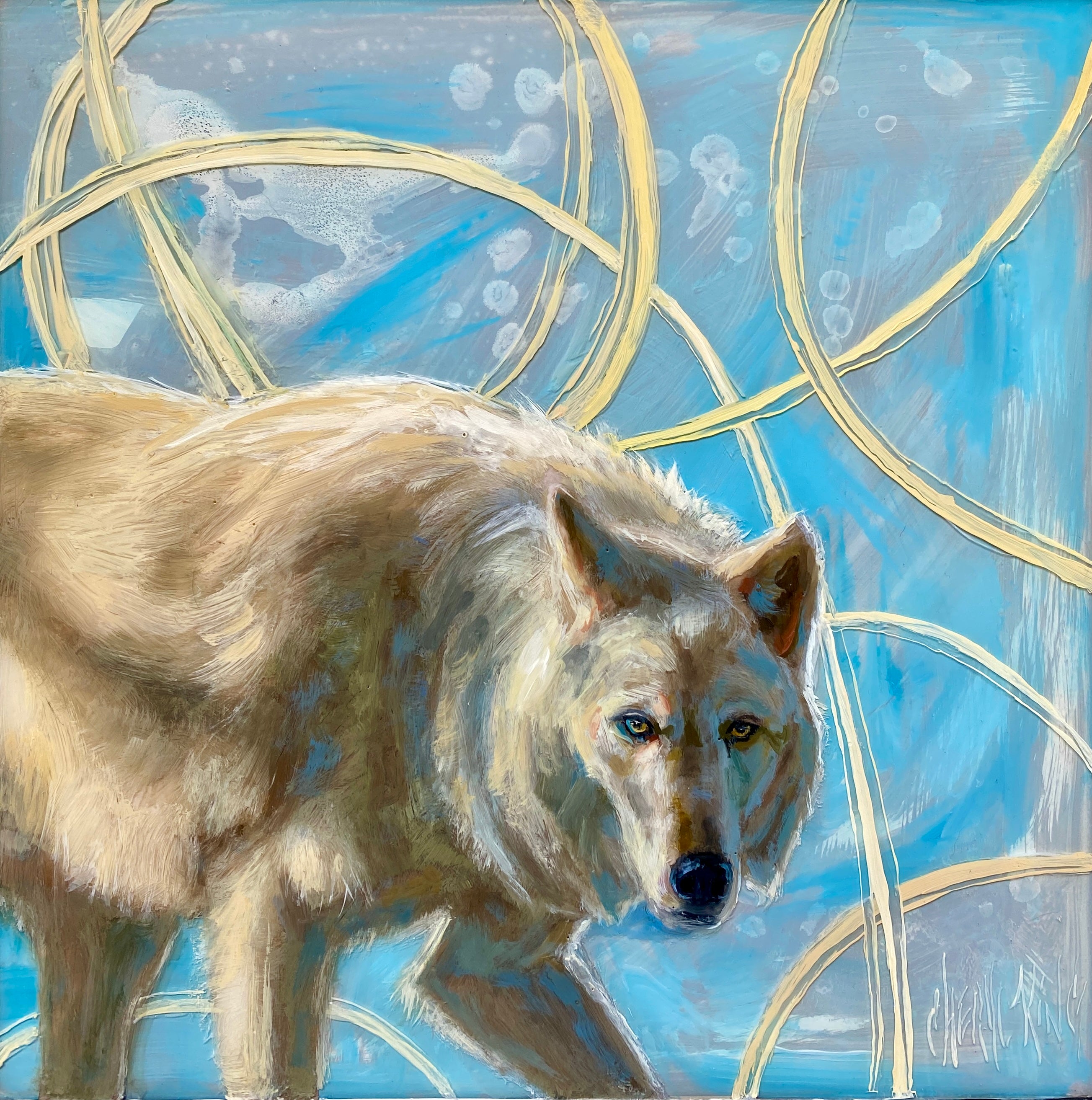 Drifting Thoughts ~ 12x12
