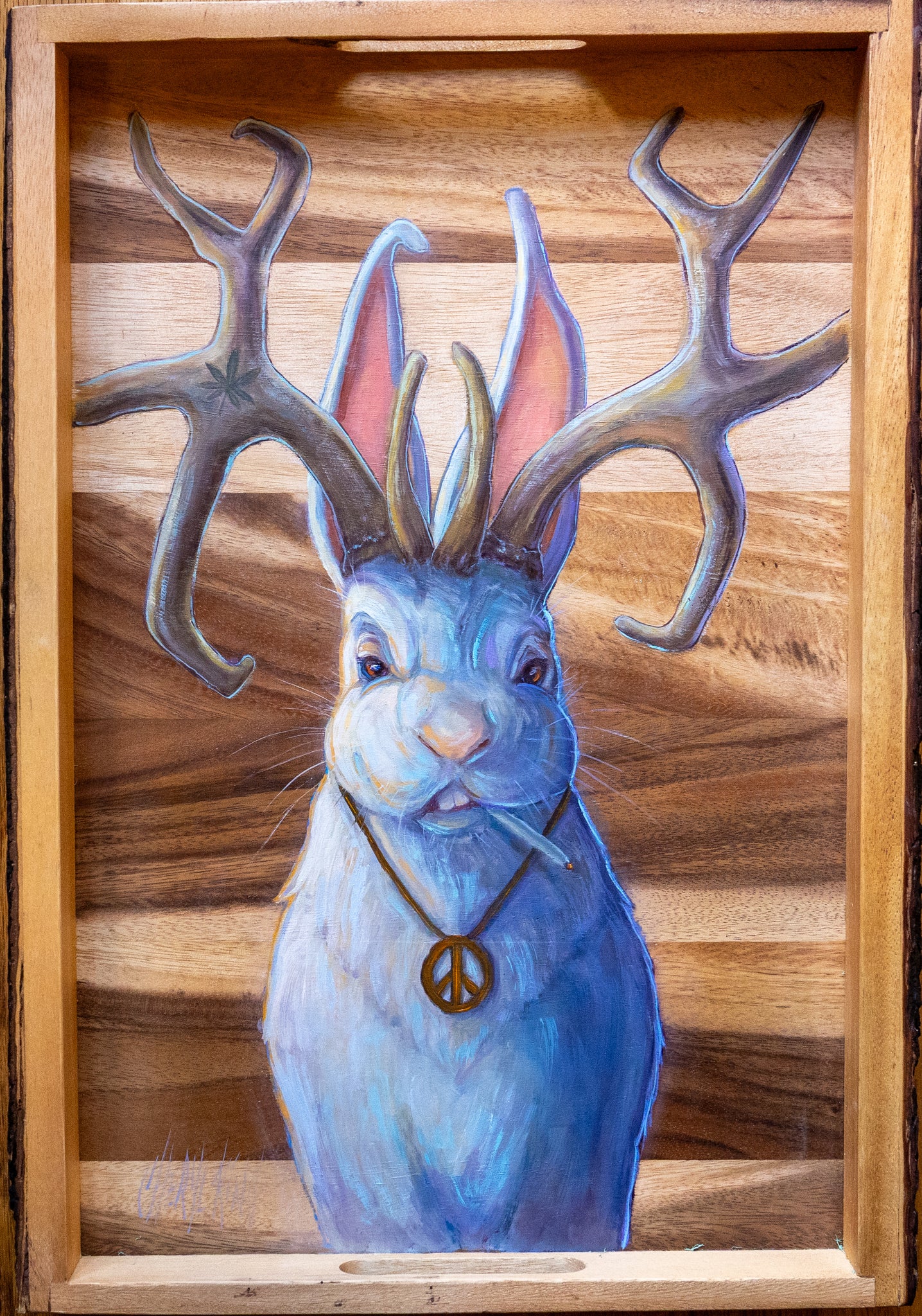 Tokie the Hare is a Glad Glad Bunny (he/him)
