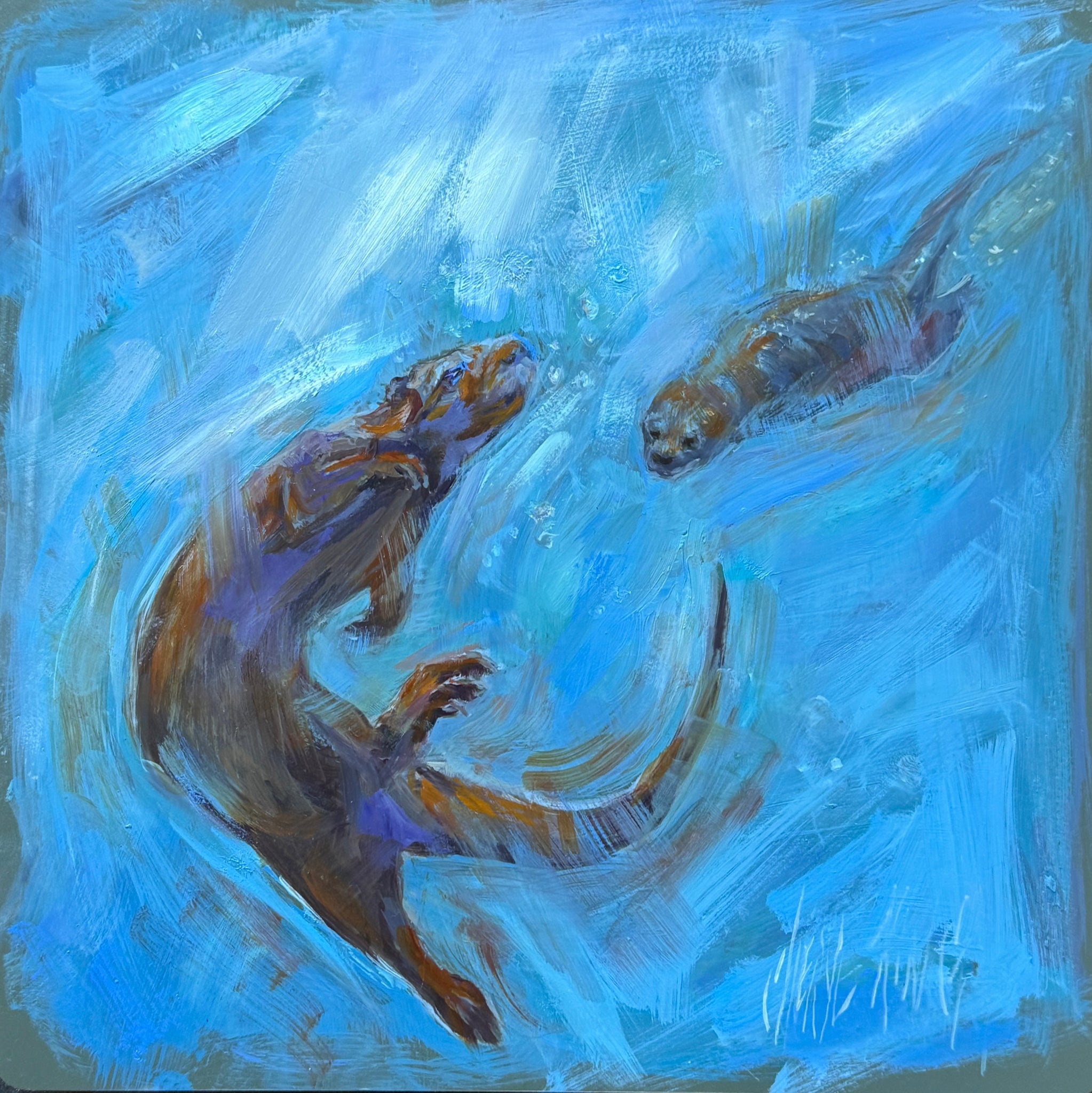 Aqua Antics - 8x8